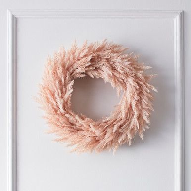Pampas Wreath - Blush | Z Gallerie