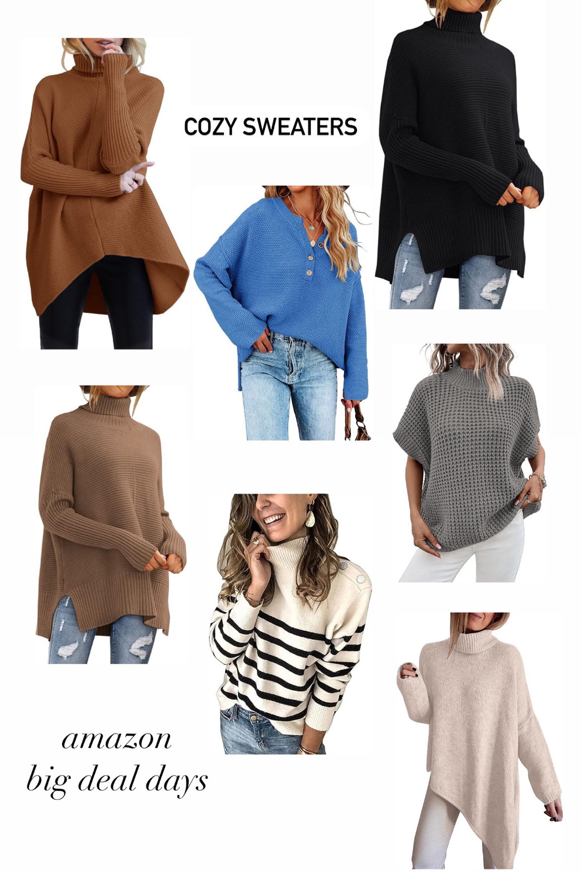Cozy Sweaters : Amazon Big Deal Days!! 

#LTKSeasonal #LTKxPrime #LTKsalealert