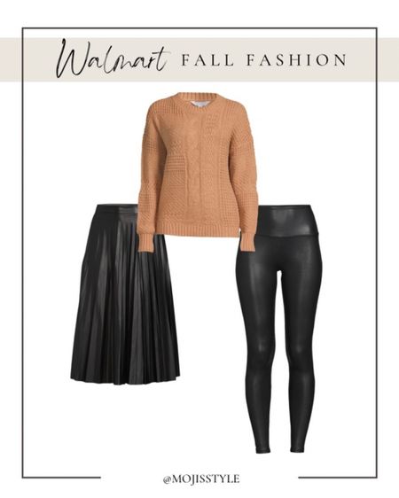 Sweater with skirt or with Leggings?! Why choose when you can have both with  affordable fashion from Walmart #walmartpartner #wamlartfashion #fall #ootd 

#LTKsalealert #LTKmidsize #LTKSeasonal