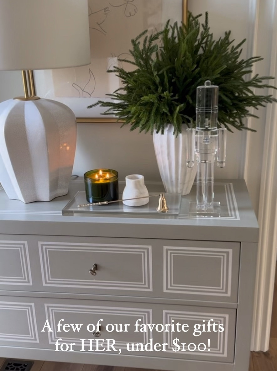 Thoughtful gifts don’t have to come with a big price tag. 🎁✨ Sharing some of our favorite gifts for her under $100—each one chosen with care to bring a little joy and beauty this season. These timeless pieces are classic gifts that she’ll appreciate all year round ✨

 #GiftGuide #Under100 #HolidayFavorites

#LTKSeasonal #LTKHome #LTKHoliday