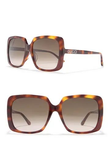 57mm Square Sunglasses | Nordstrom Rack
