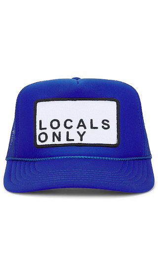 Locals Only Hat in Cobalt | Revolve Clothing (Global)