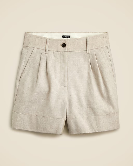 Remi short in stretch linen blend | J. Crew US