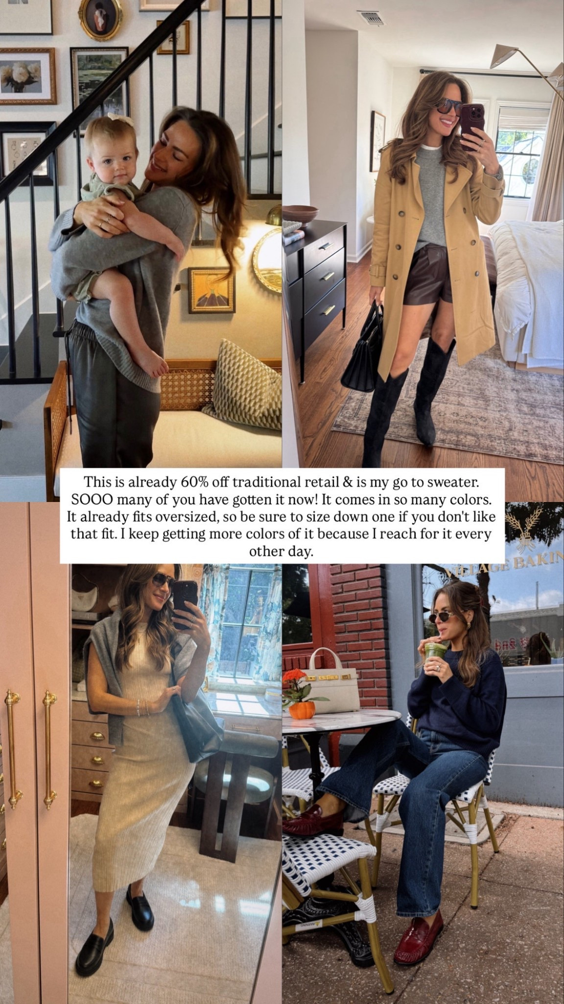 WEEKLY BESTSELLERS ✨
Your favs last week & several are on sale!!! Use code: LAUREN15 to save on little sleepies. ☺️

3. Fav sweater


#LTKBeauty #LTKSaleAlert #LTKKids