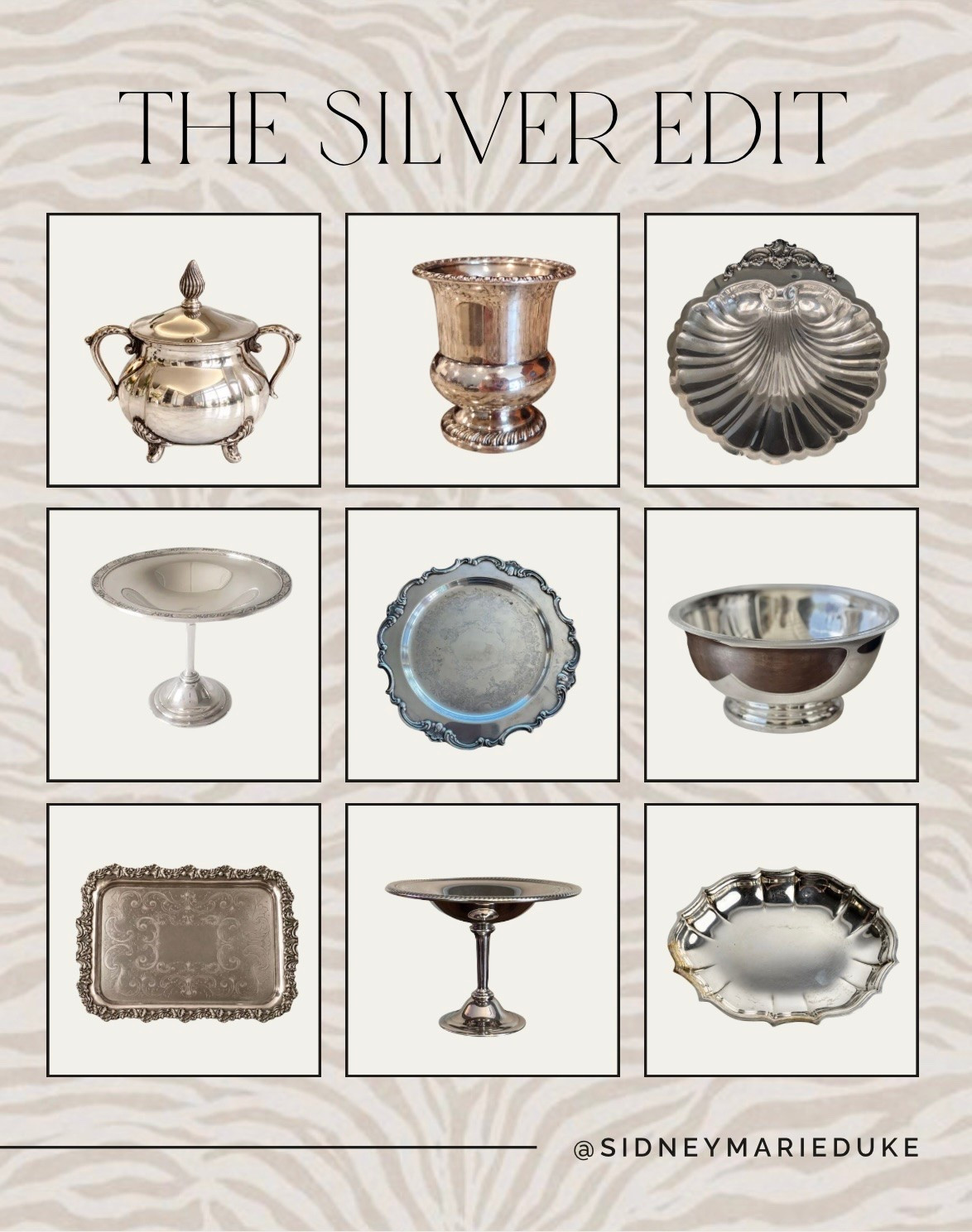 loving silver lately so here are some of my fave picks from Etsy! these are so cute + timeless for hosting! 🤍🍸