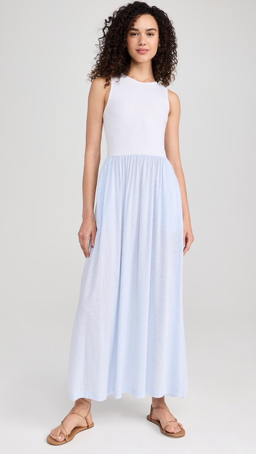 Knit Woven Maxi Dress | Shopbop