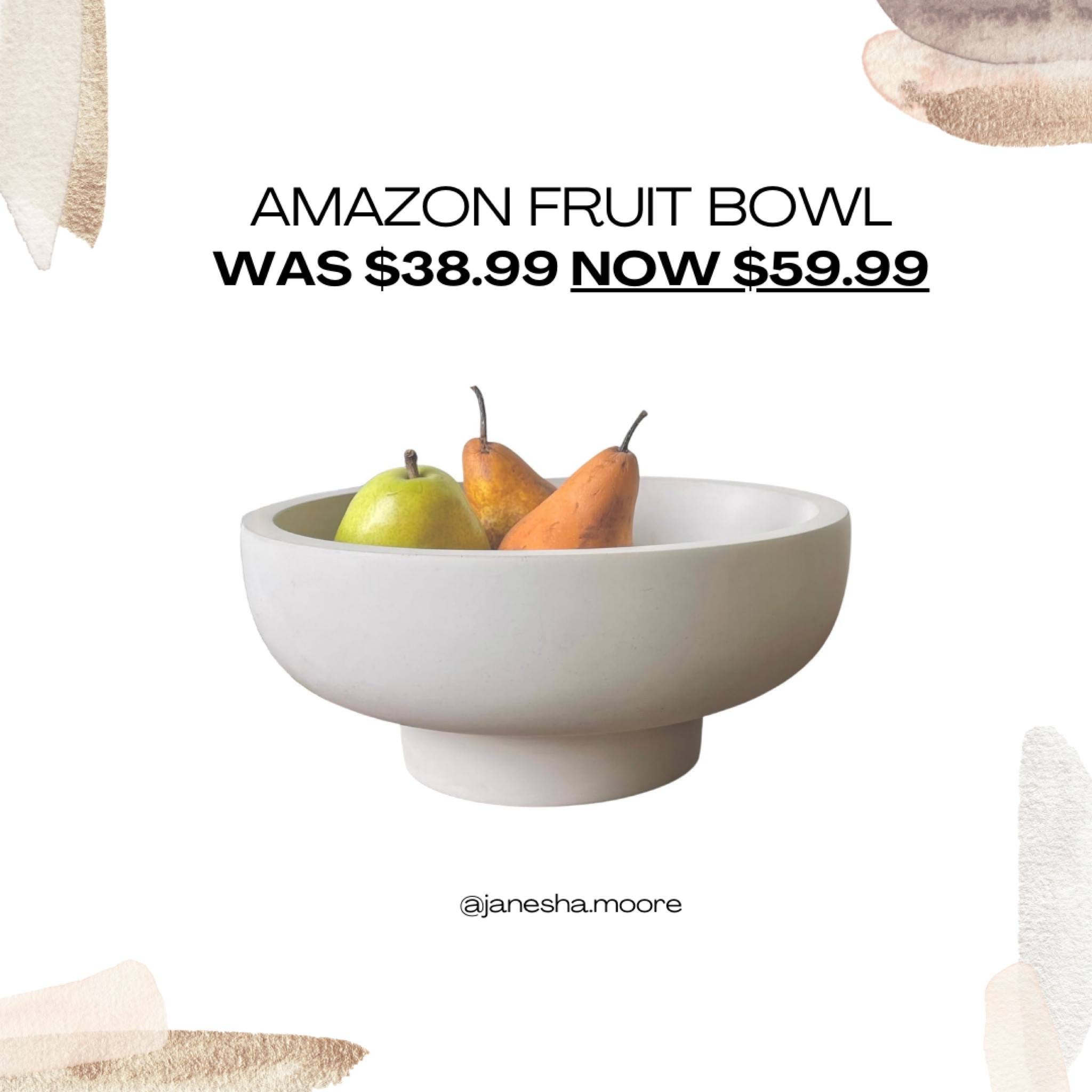 Amazon Fruit Bowl | WAS $38.99 NOW $59.99

#LTKsalealert #LTKhome