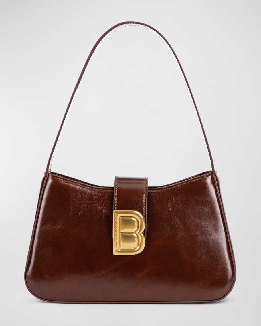 Daphne Leather Shoulder Bag | Neiman Marcus