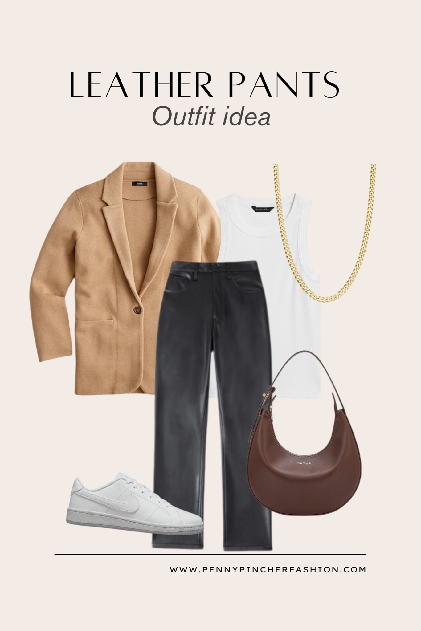 Work outfit with leather pants! Knit blazer outfit

#LTKStyleTip #LTKWorkwear #LTKShoeCrush