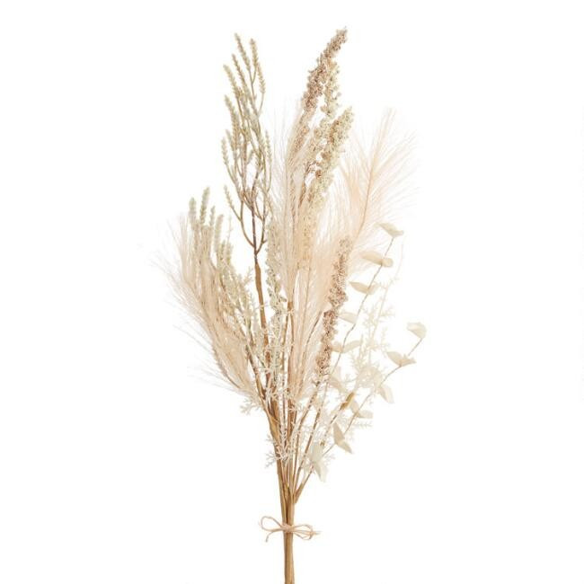 Faux Natural Meadow Grass Bunch | World Market