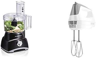 Hamilton Beach 8-Cup Compact Food Processor & Vegetable Chopper for Slicing, Shredding, Mincing, ... | Amazon (US)