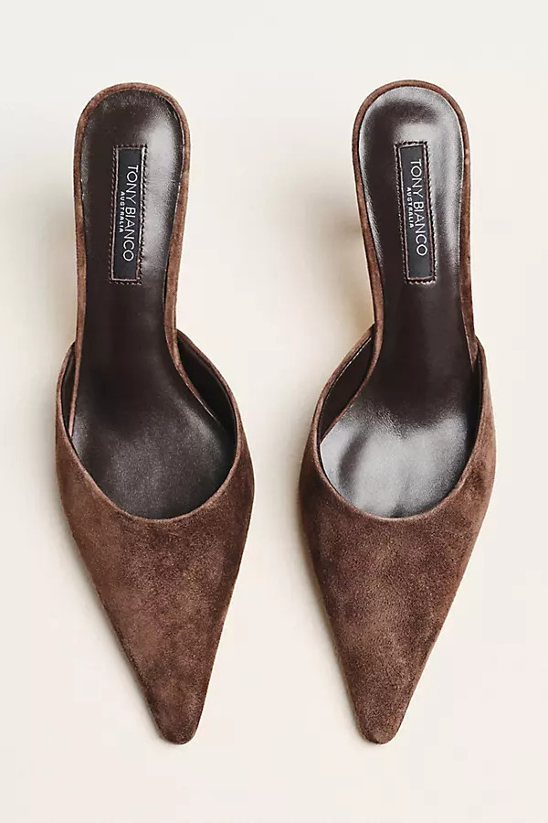 Sicily Pointed Toe Mules | Anthropologie (US)