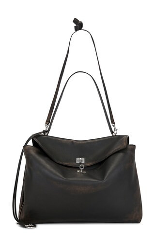 Balenciaga Rodeo Top Handle in Light Brown & Dark Brown - Brown. Size all. | FWRD 