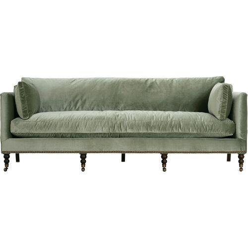 Margot 90" Velvet Sofa | One Kings Lane