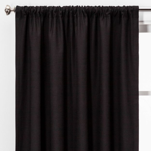 84&#34;x50&#34; Henna Blackout Curtain Panel Black - Project 62&#8482; | Target