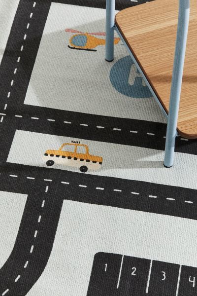 Road Playmat - Light green/City Roads - Home All | H&M US | H&M (US + CA)