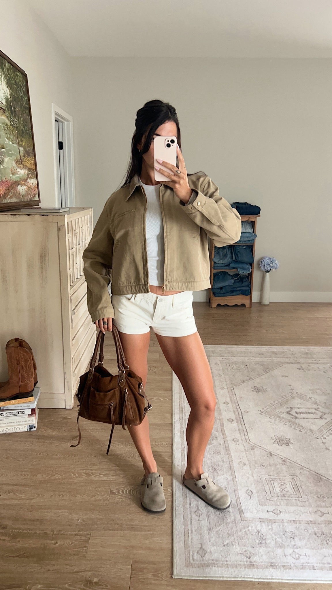Fall outfit!
Small jacket and small longsleeve ! Shorts are superlative shorts from Aritzia but sold out! I found SUPER similar 

#LTKFindsUnder50 #LTKSeasonal #LTKFallSale