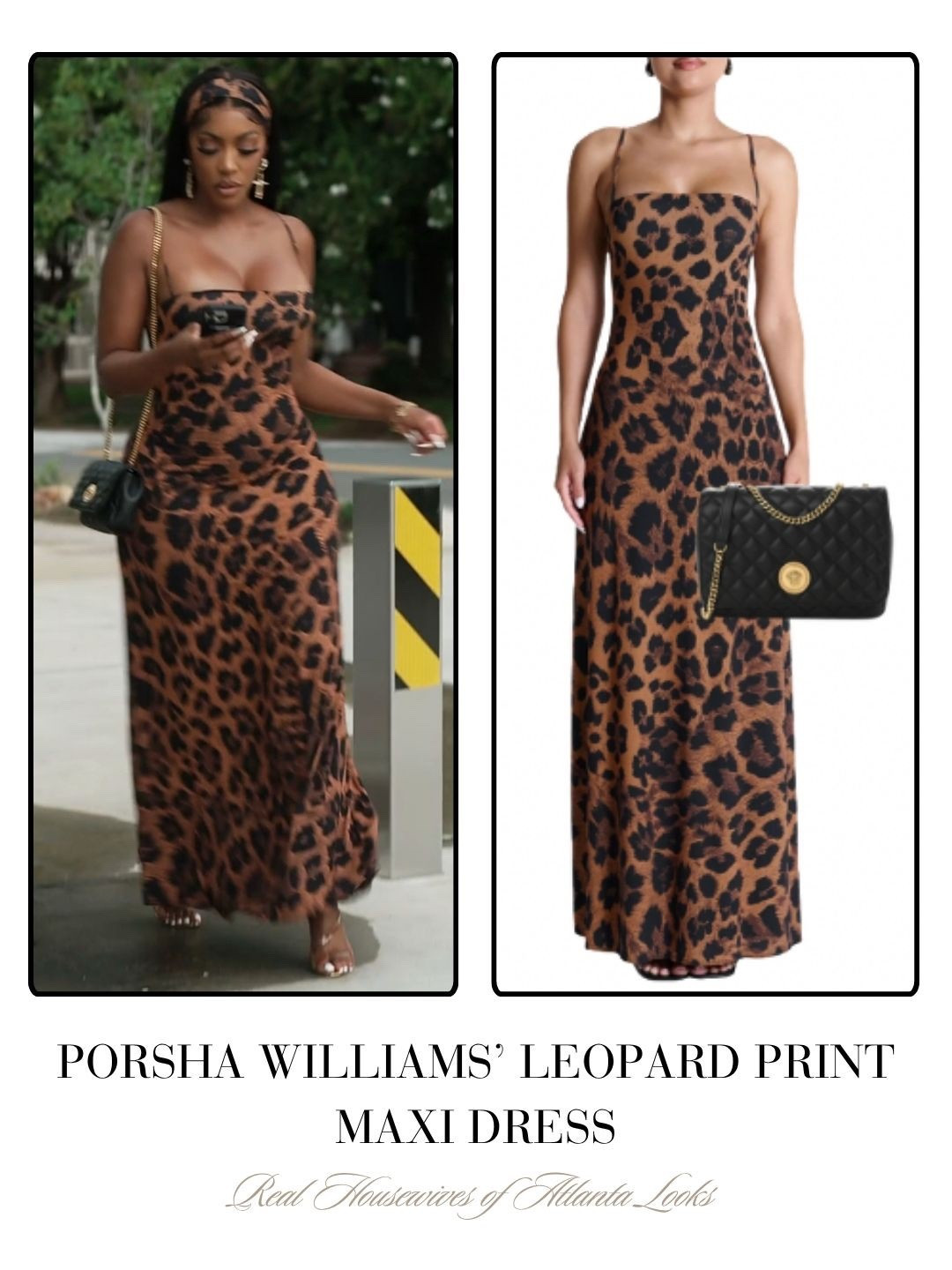 Porsha Williams’ Leopard Print Maxi Dress 