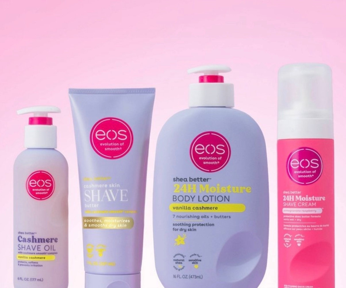 Explore EOS Faves


Body lotion, lip balm, shave oil, gift guide