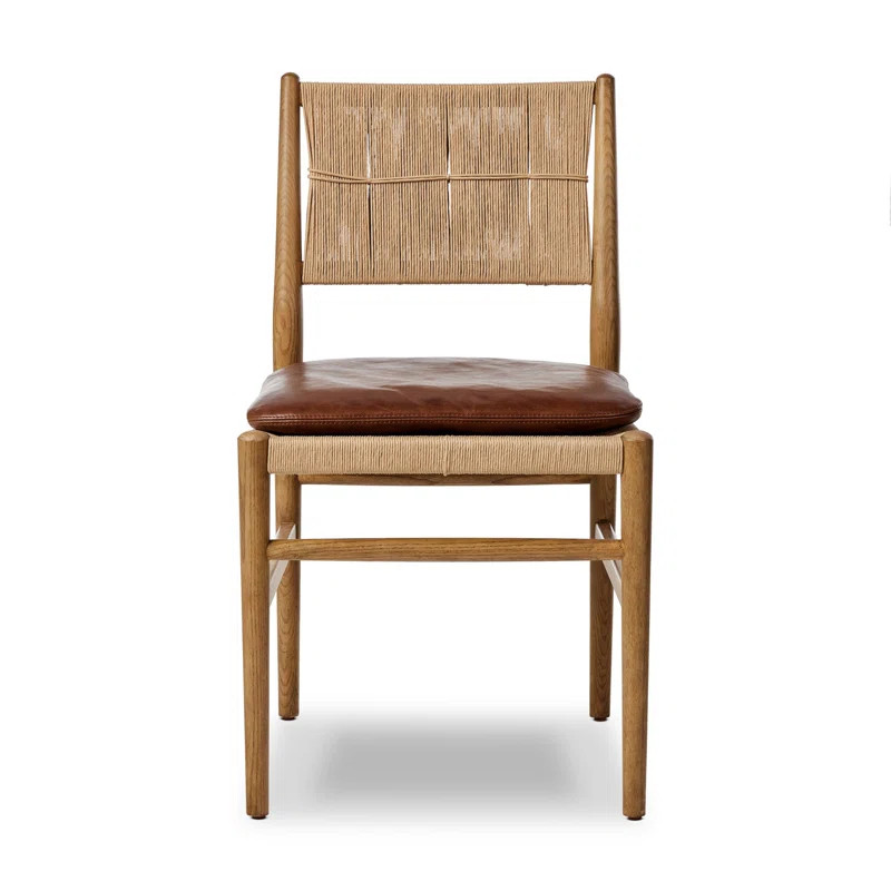 Dara Dining Chair w Cushion-Dulane Mahogany | Perigold