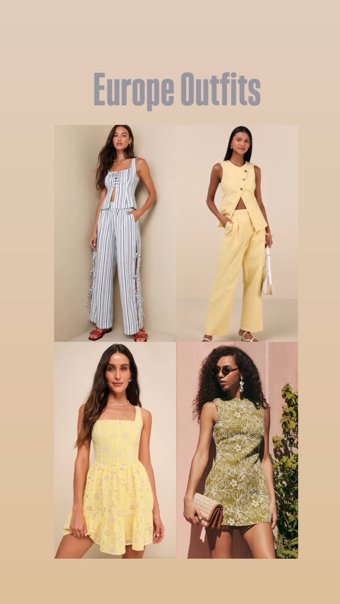 Outfit ideas for walking around Europe and exploring! Pair with some white sneakers! 

Set
Italy
Summer
Comfort
Travel
Explore 

#LTKU #LTKSaleAlert #LTKTravel