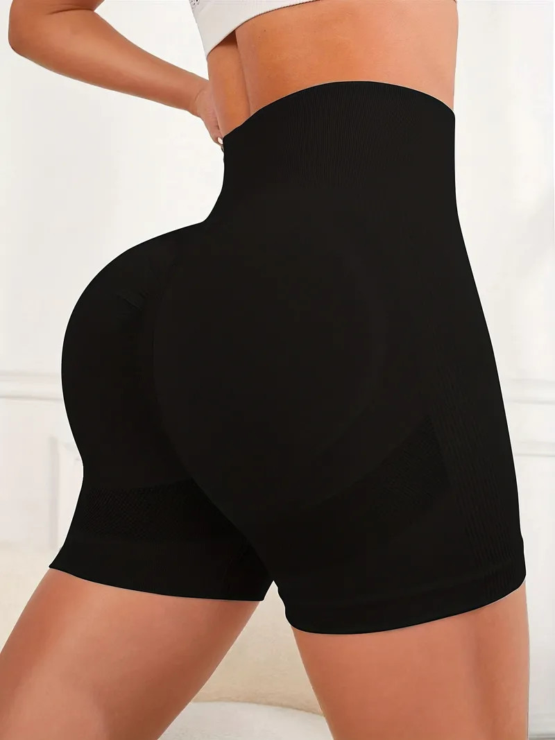 Tie Dye High Stretch Solid Color Yoga Shorts - Temu | Temu Affiliate Program