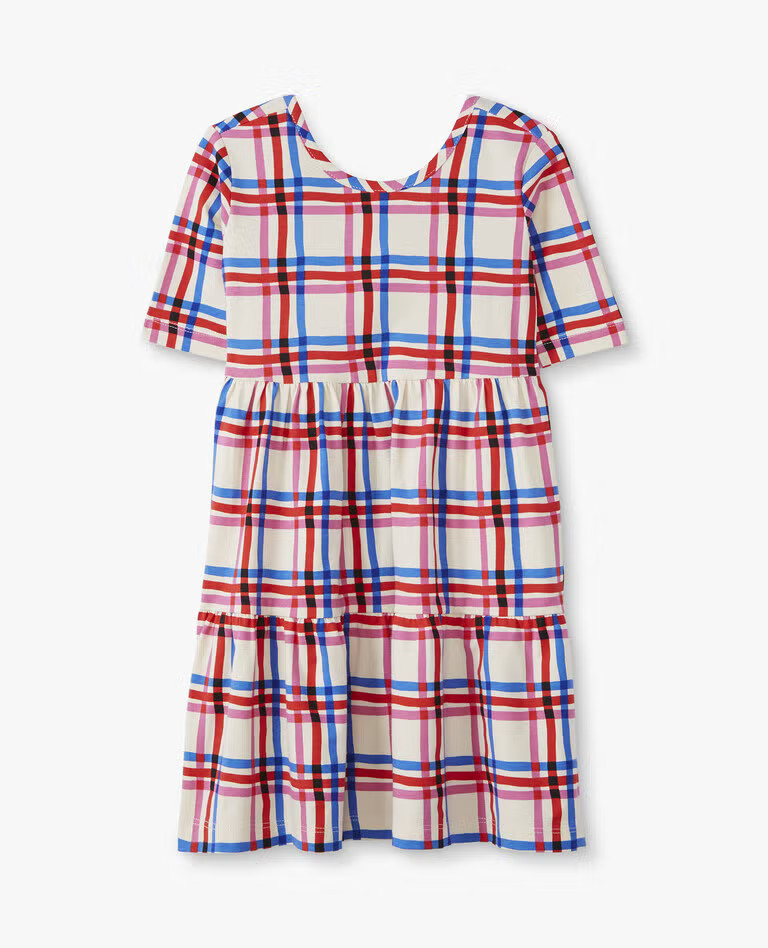 Tiered Skater Dress | Hanna Andersson