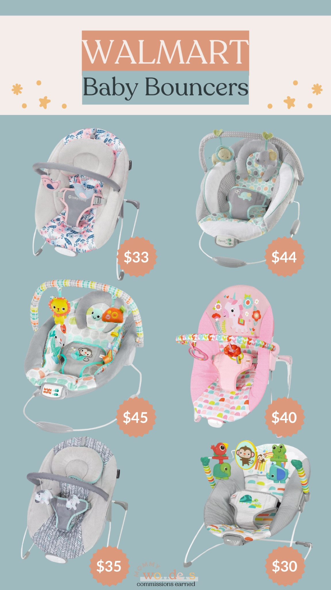 Check out these cute baby bouncers at Target! There are so many options at great prices! 

#LTKFindsUnder50 #LTKBaby #LTKStyleTip