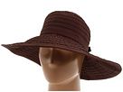 San Diego Hat Company - RBL299 Crushable Ribbon Floppy Hat (Brown) - Hats | Zappos