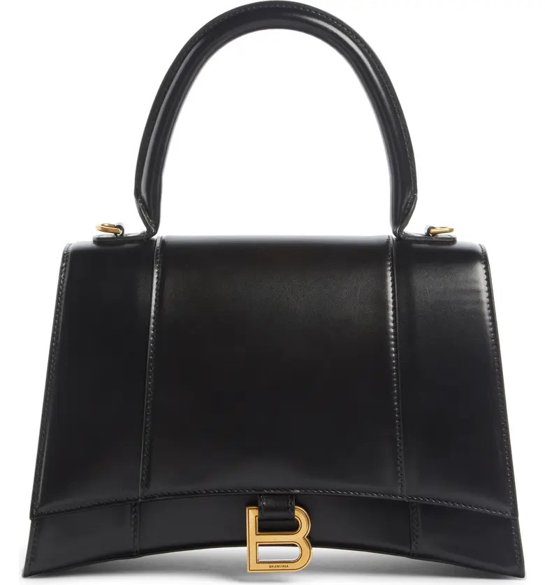 Hourglass Leather Top Handle Bag | Nordstrom | Nordstrom