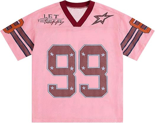 SOLY HUX Mens Jersey Y2k Baggy Shirts Graphic Tees Oversized Tshirts | Amazon (US)