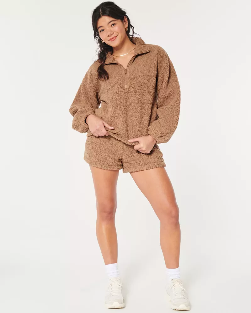 Women's Gilly Hicks Sherpa Quarter-Zip