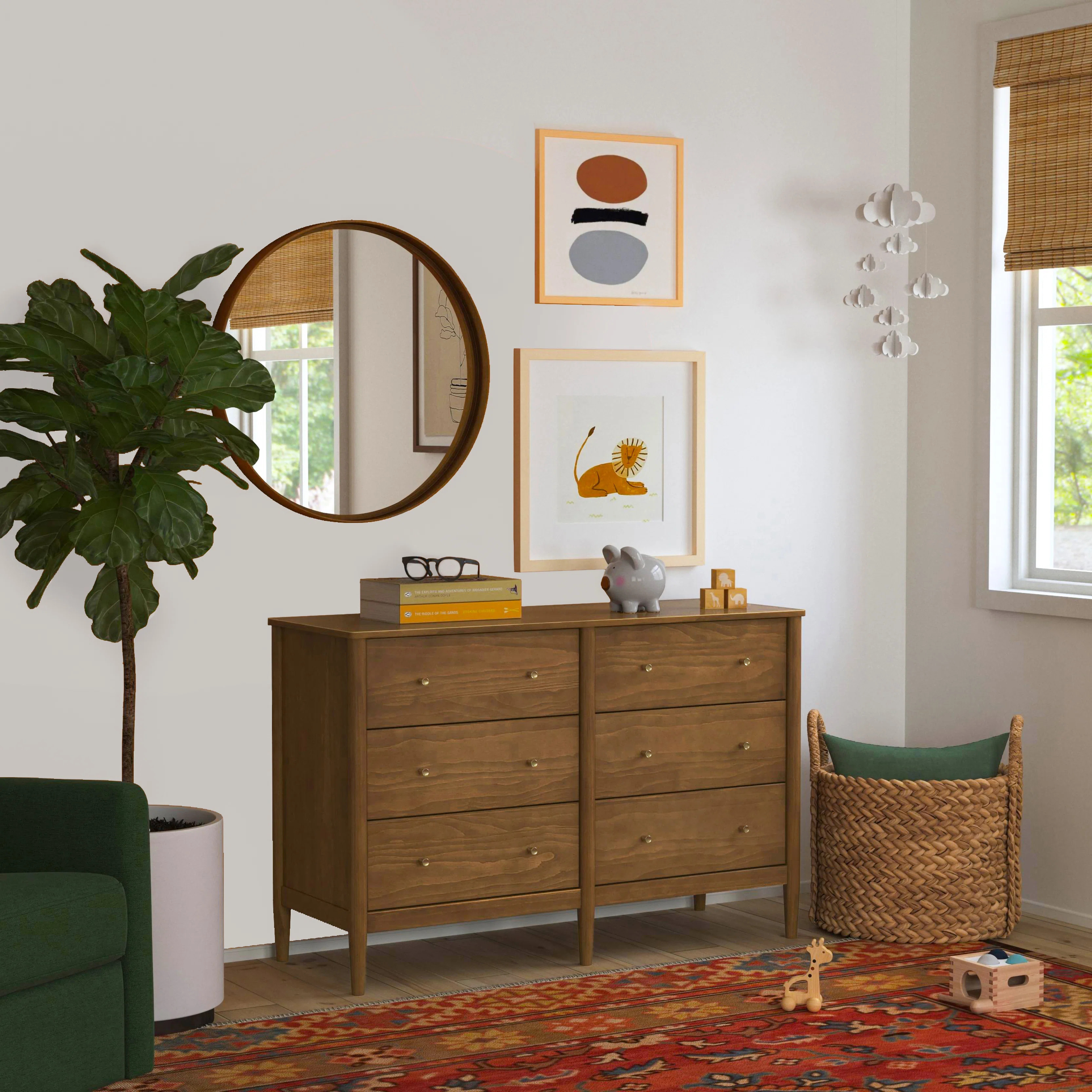 Frem 6-Drawer Dresser | Wayfair North America