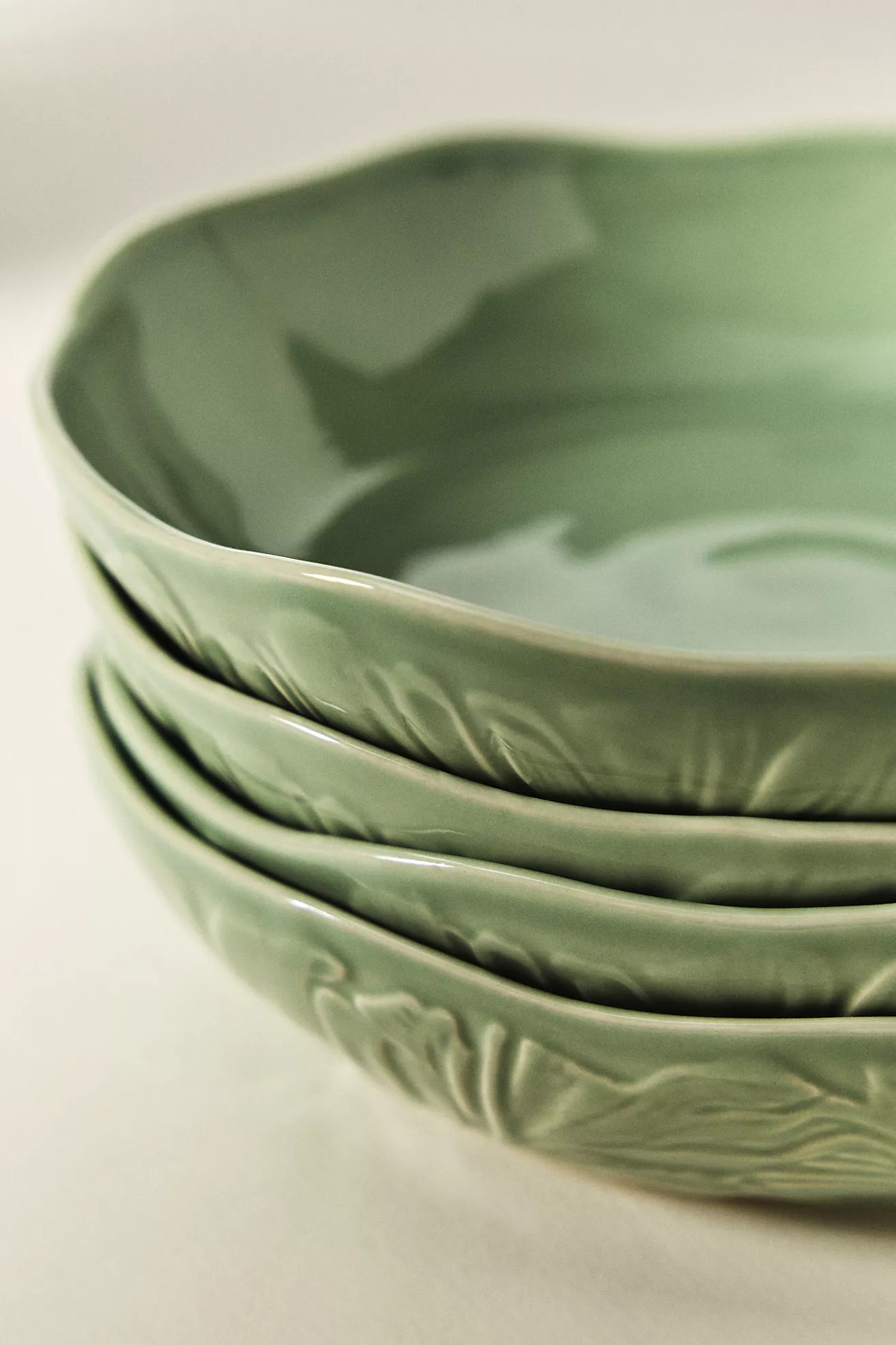 Hera Portuguese Pasta Bowls, Set of 4 | Anthropologie (US)