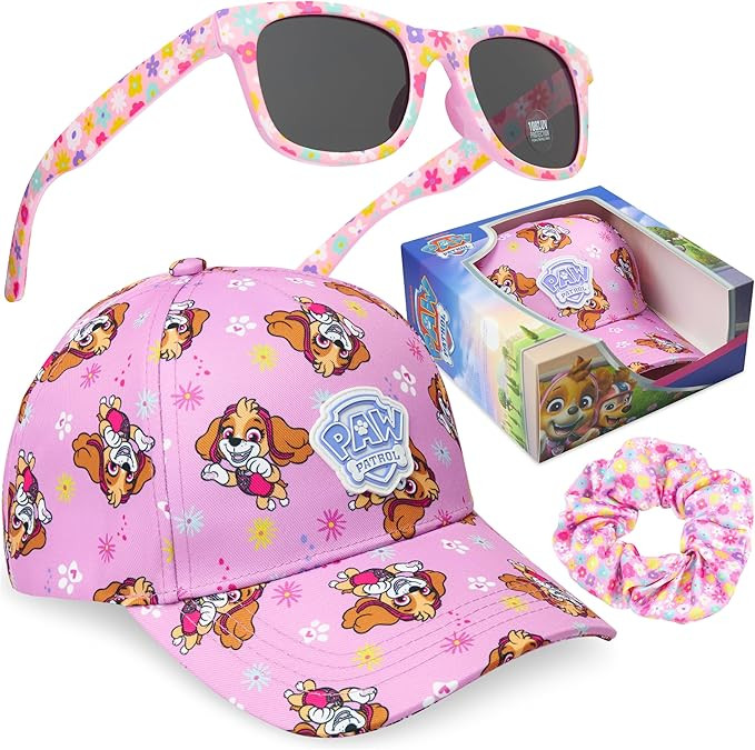 Get Trend Paw Patrol | Disney| Sesame Street Girls Baseball Cap, UV Protection Sunglasses & Soft ... | Amazon (US)