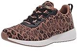 Skechers BOBS Women's Bobs Squad-Leopard Sneaker, 7 M US | Amazon (US)