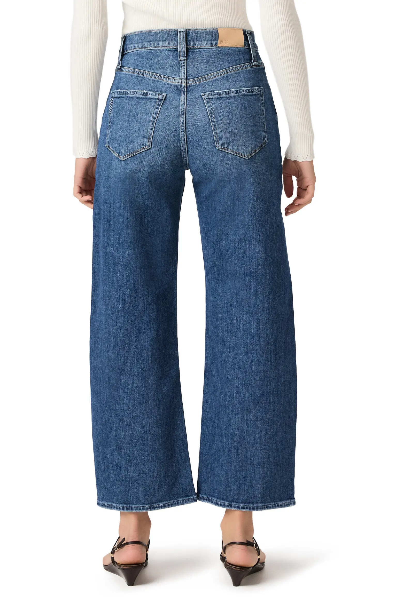 PAIGE Arellia High Waist Ankle Barrel Jeans (Women) | Nordstrom | Nordstrom