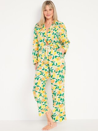 Matching Printed Pajama Set for Women | Old Navy (US)
