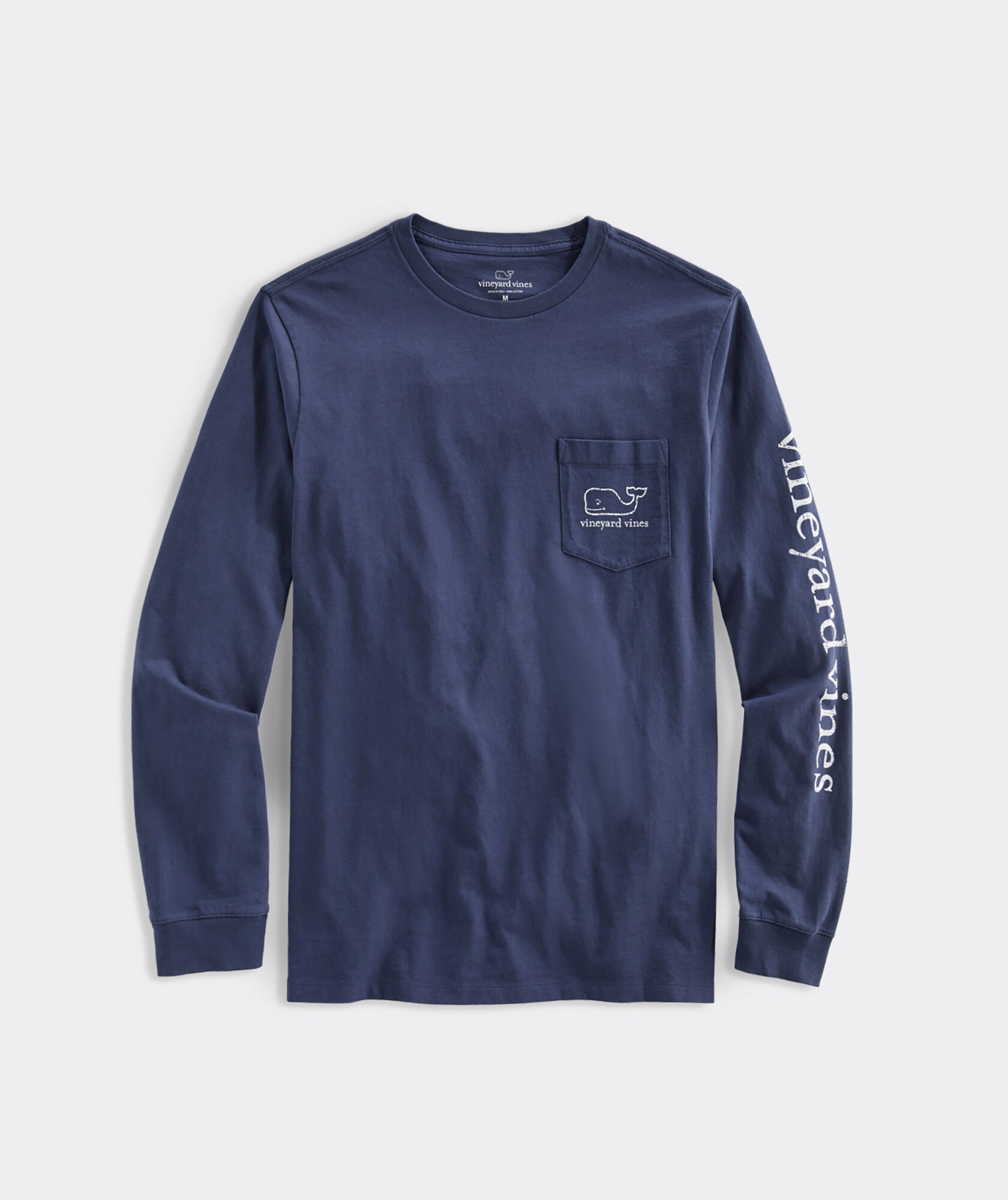 Vintage Whale Long-Sleeve Pocket Tee | vineyard vines