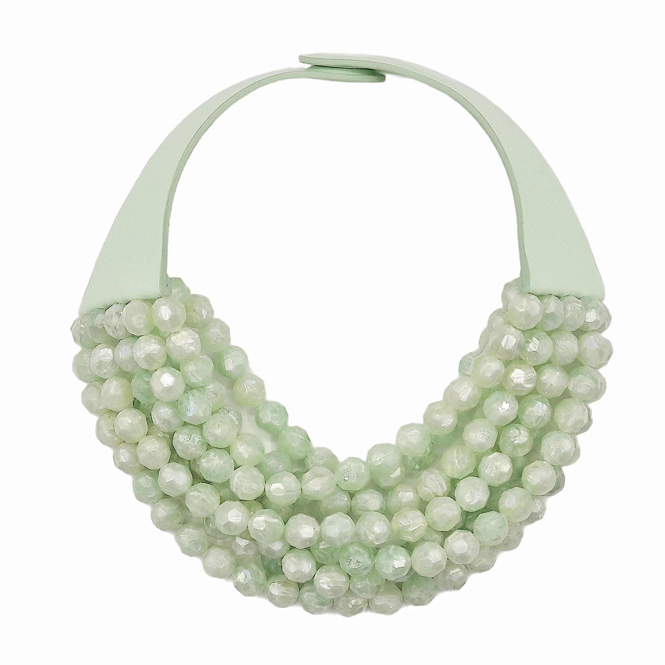 Bella Pearlized Green Necklace | Fairchild Baldwin