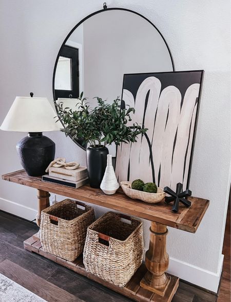 Amazon entryway console table styling! 

#LTKfindsunder50 #LTKhome #LTKSeasonal