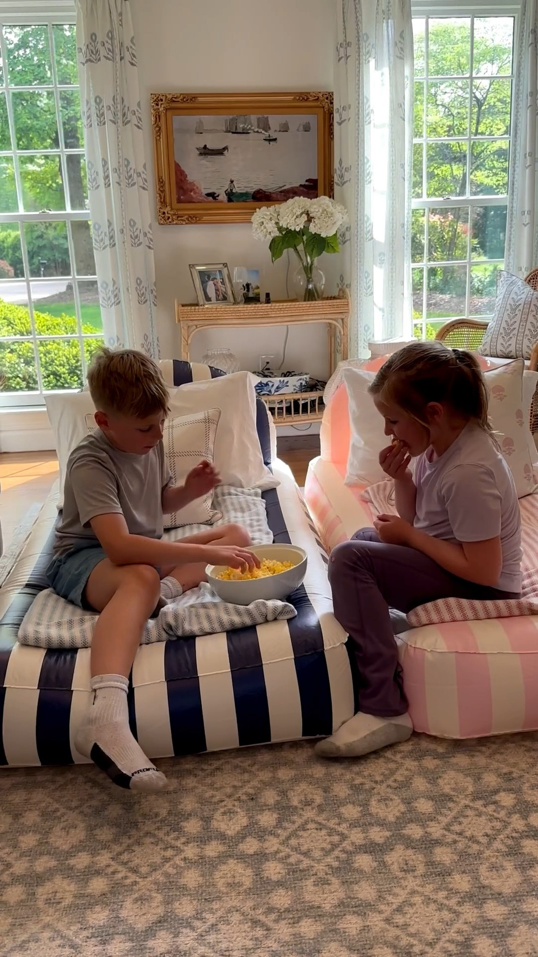 I surprised my kids with these FUNBOY Kids Sleepover Beds from @funboy + @target and they immediately turned movie night into a full sleepover.
These are designed specifically for kids (ages 3–9) and are so much better than a basic air mattress—they come with a pump + carrying bag (everything in one box) and set up in just a few minutes.
We’ve already used them for movie night, but they’d be perfect for sleepovers, playdates, cousins visiting, or even summer travel since they’re lightweight + easy to pack.
And the designs are adorable—we have the Cabana stripe and I love how fun but still elevated they look.
They’re $49.99 and exclusive to Target (in-store + online)… such a good find for summer 🙌  #ad

 

#LTKHome #LTKTravel #LTKKids