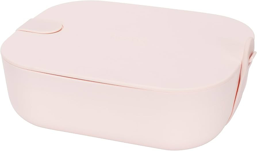 W&P Porter Lunch Box, 3 Compartment Bento Box Style Portable Adult Lunch Box with Snap Strap- Foo... | Amazon (US)