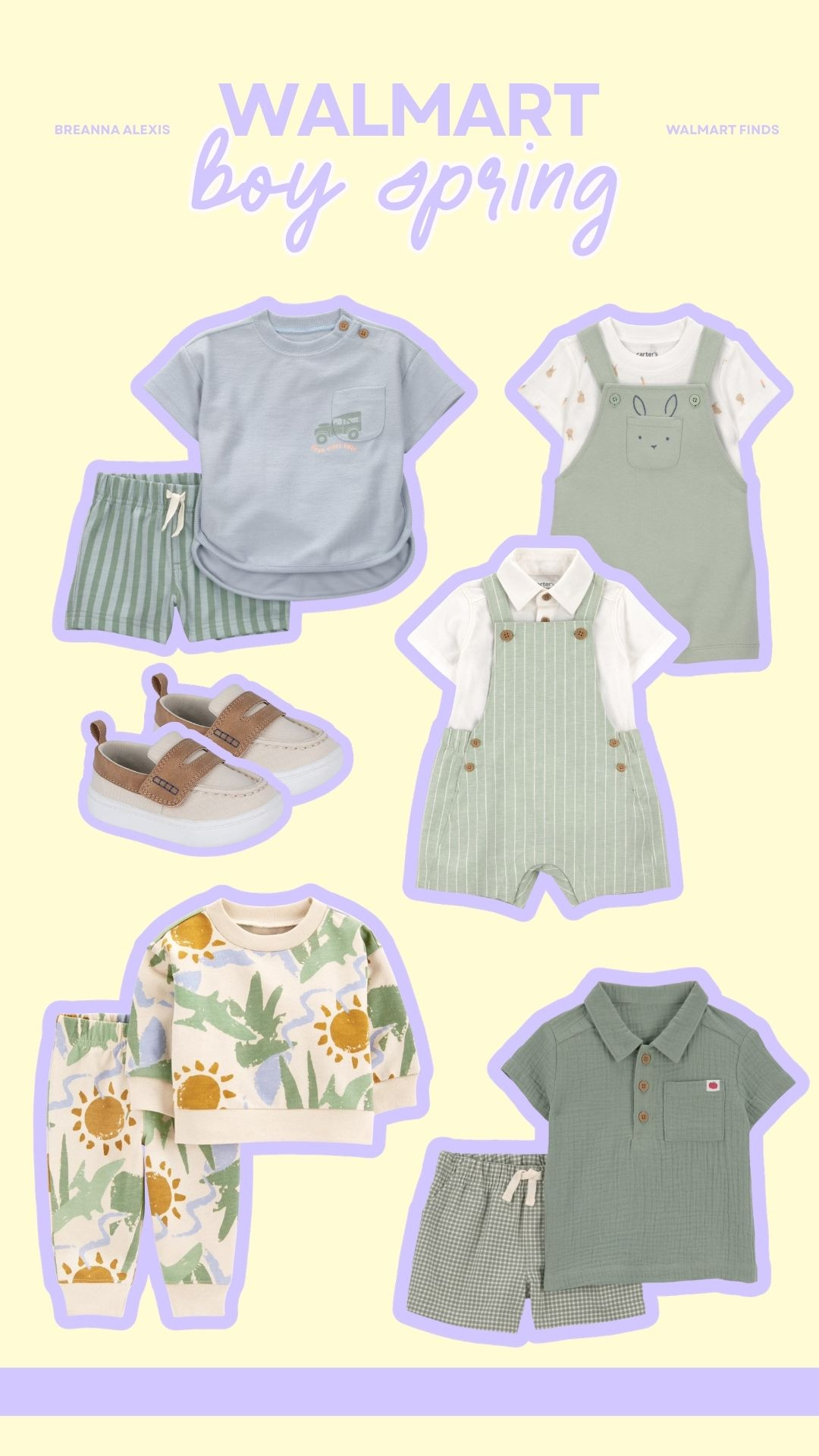 Walmart spring finds for boys! I'm obsessed with these little boat shoes and overall sets. 

 #LTKSeasonal #LTKBaby #LTKKids