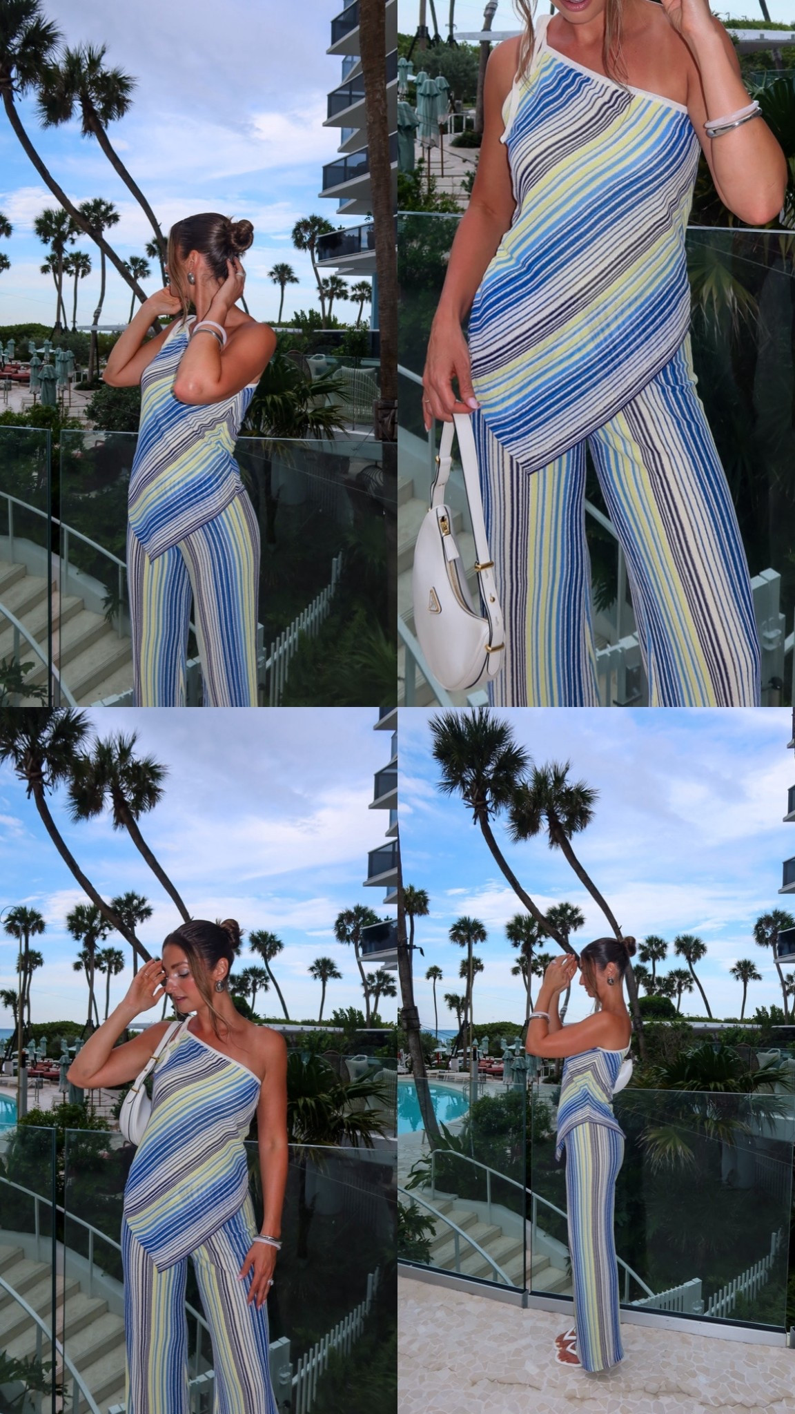 Cutest resort wear / beach vacation / date night outfit!! Bringing this to the beach next month too. Wearing size small in the top and bottoms! 