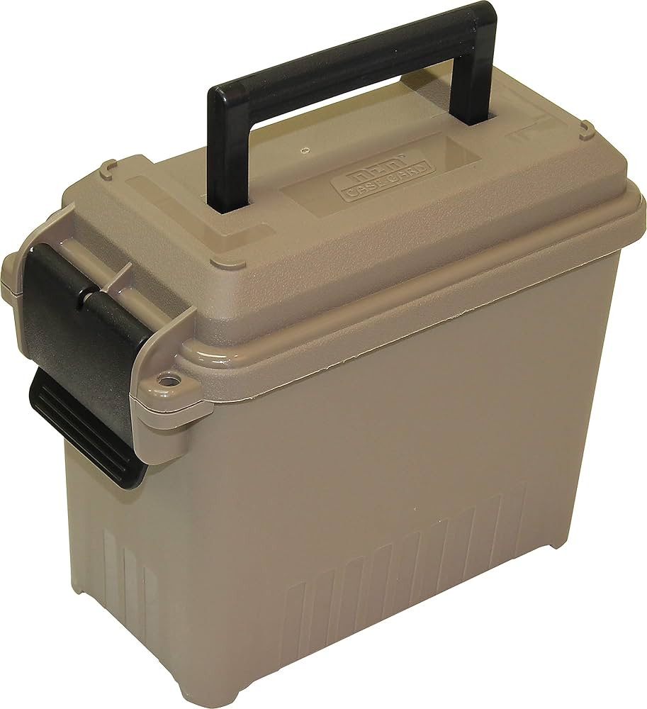 MTM AC15-72 Ammo Can Mini for Bulk Ammo, Water-Resistant Seal, Double Padlock Tabs, 12-Pound Capa... | Amazon (US)