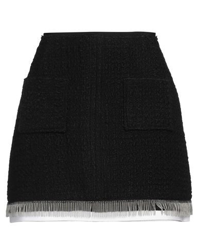 N°21 Woman Mini skirt Black Size 2 Acrylic, Wool, Polyester, Cotton | YOOX (US)
