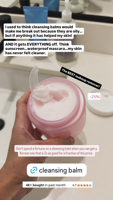 Switching to cleansing balms has been such a game changer for me! 

 #LTKselfcare #LTKU #LTKBeauty