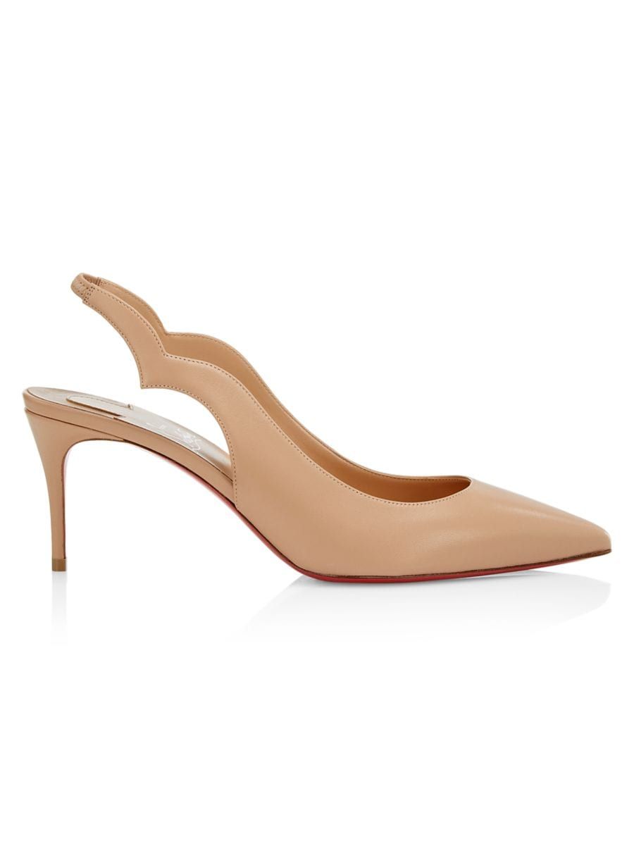 Hot Chick 70MM Leather Slingback Pumps | Saks Fifth Avenue