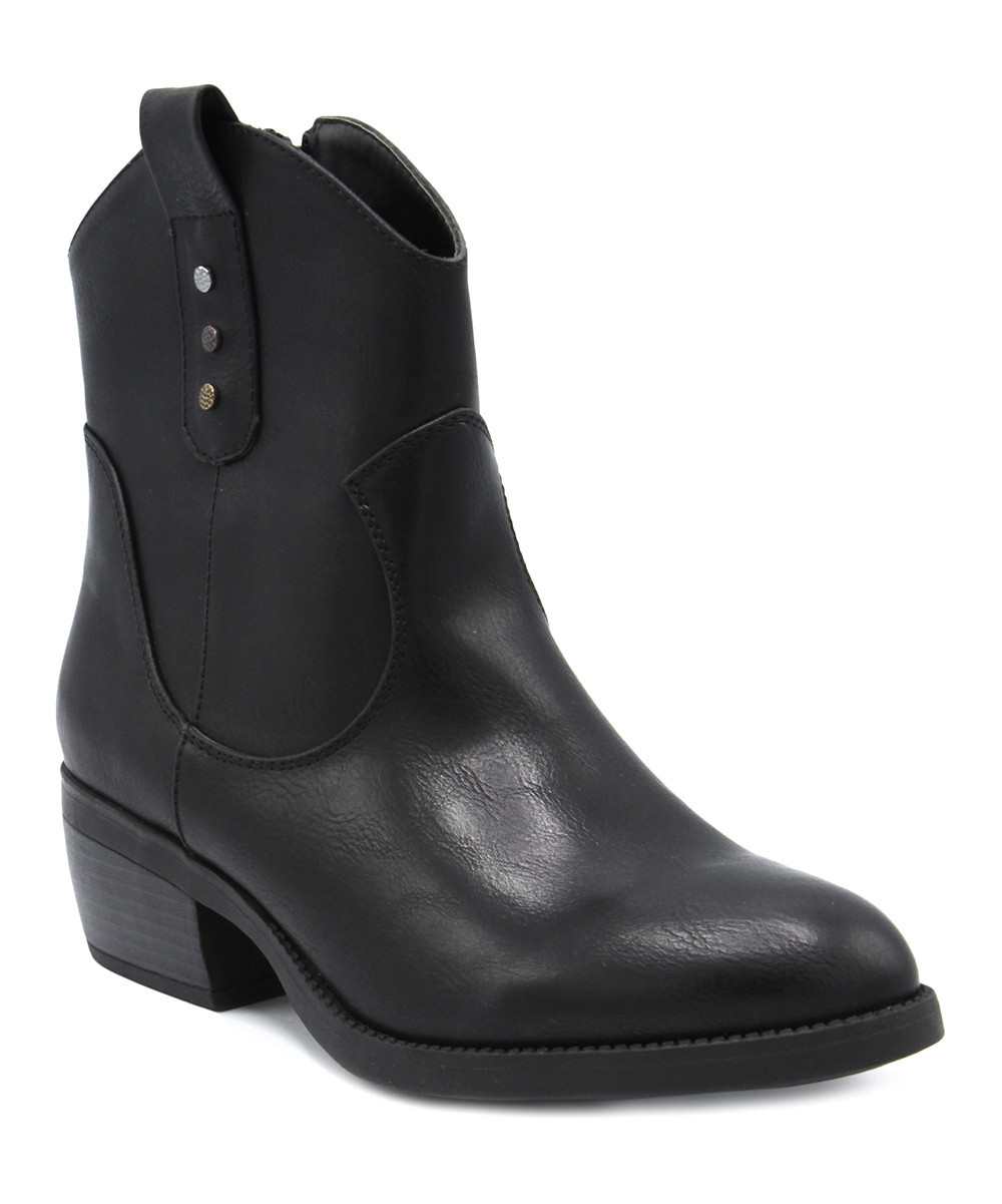 Rampage Women's Casual boots ALLOVER - Black Ankle Boot - Women | Zulily